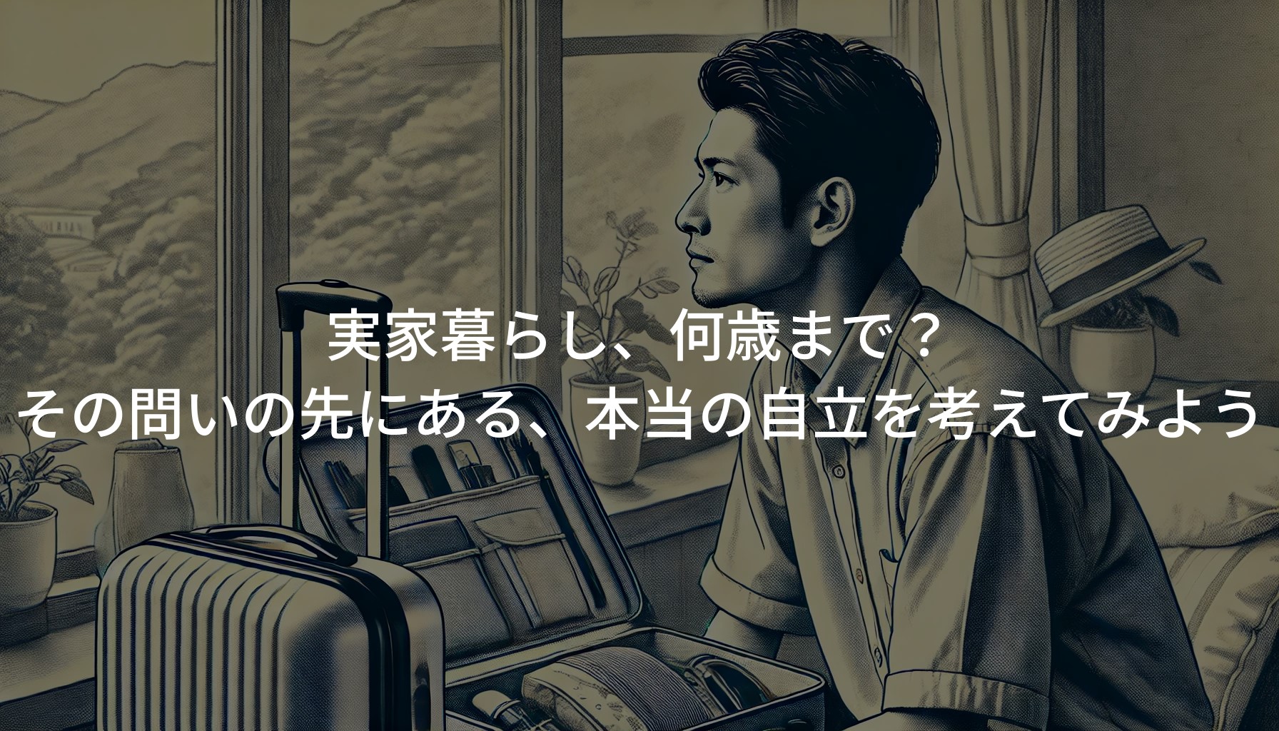 「実家暮らし、何歳まで？」その問いの先にある、本当の自立を考えてみよう