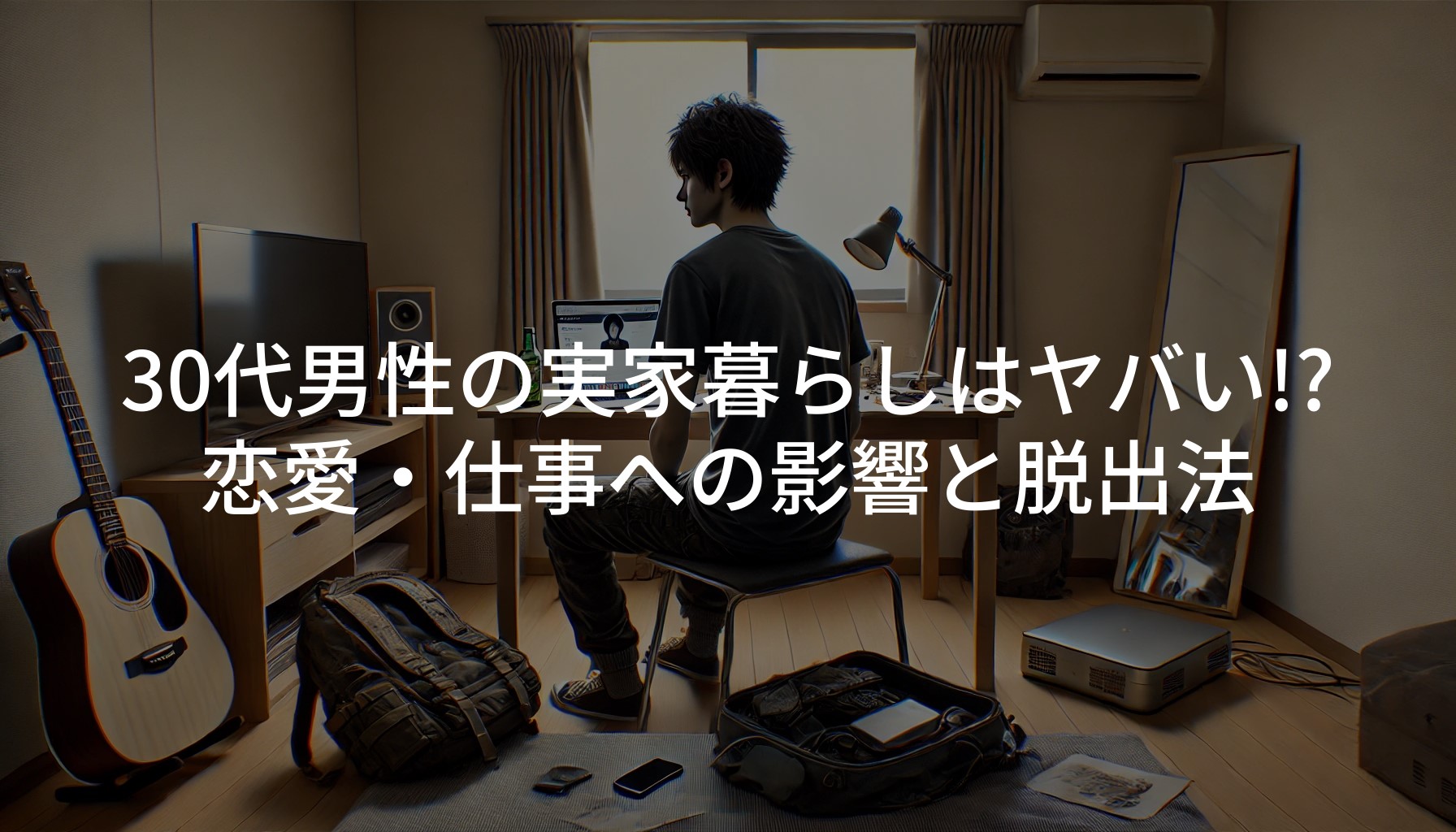 30代男性の実家暮らしはヤバい!? 恋愛・仕事への影響と脱出法