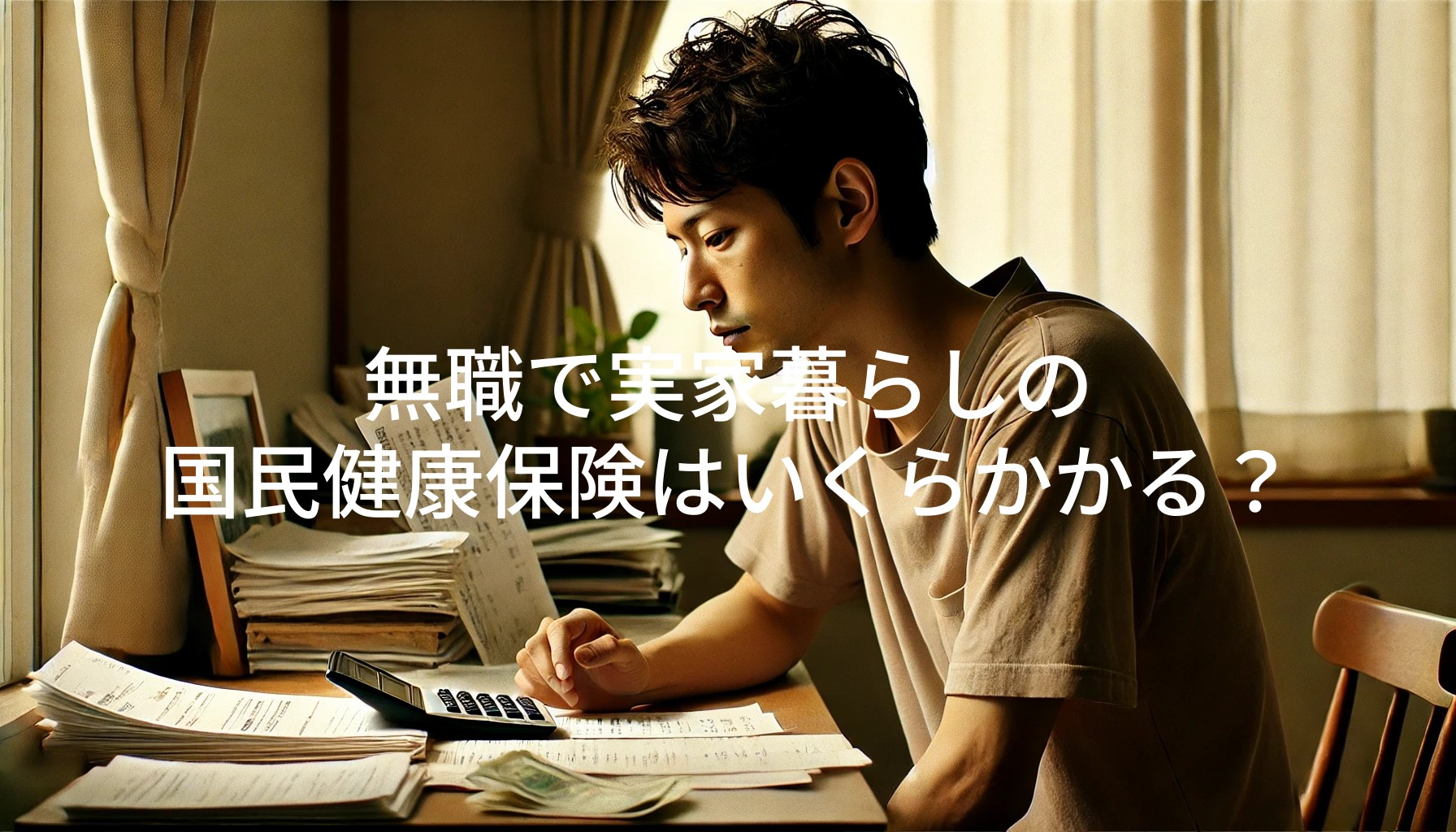 無職で実家暮らしの国民健康保険料はいくら？支払い目安と節約術
