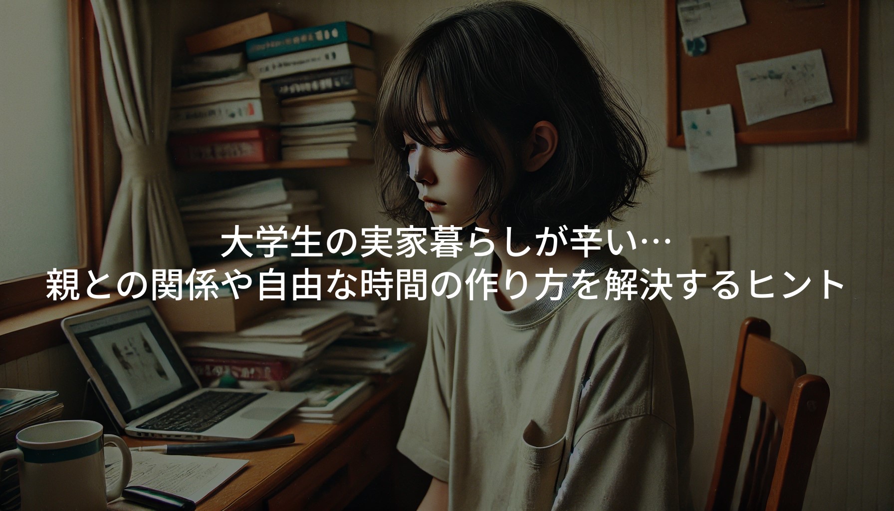 大学生の実家暮らしが辛い…親との関係や自由な時間の作り方を解決するヒント