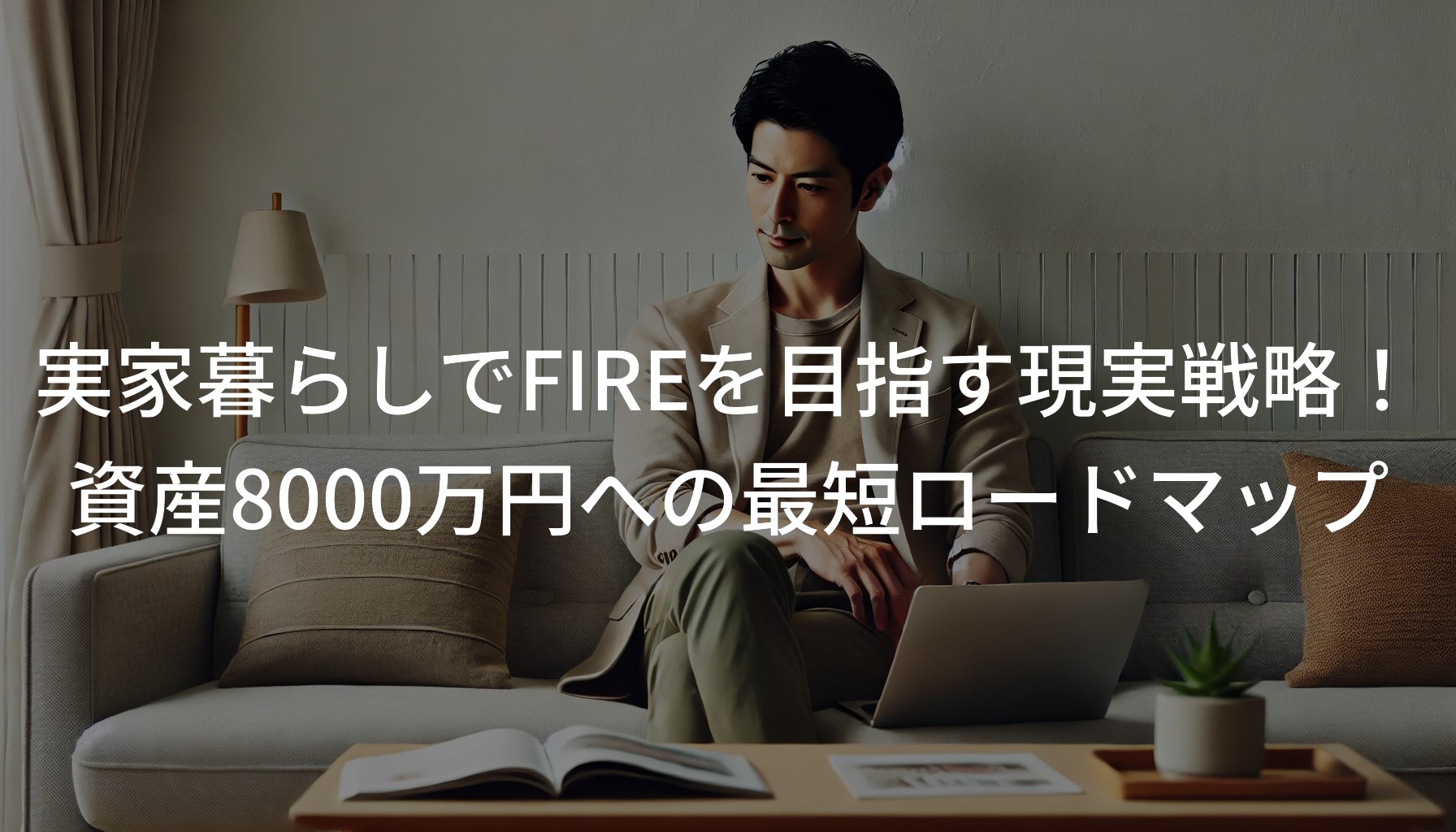 実家暮らしでFIREを目指すリアル戦略！資産8000万円への最短ロードマップ