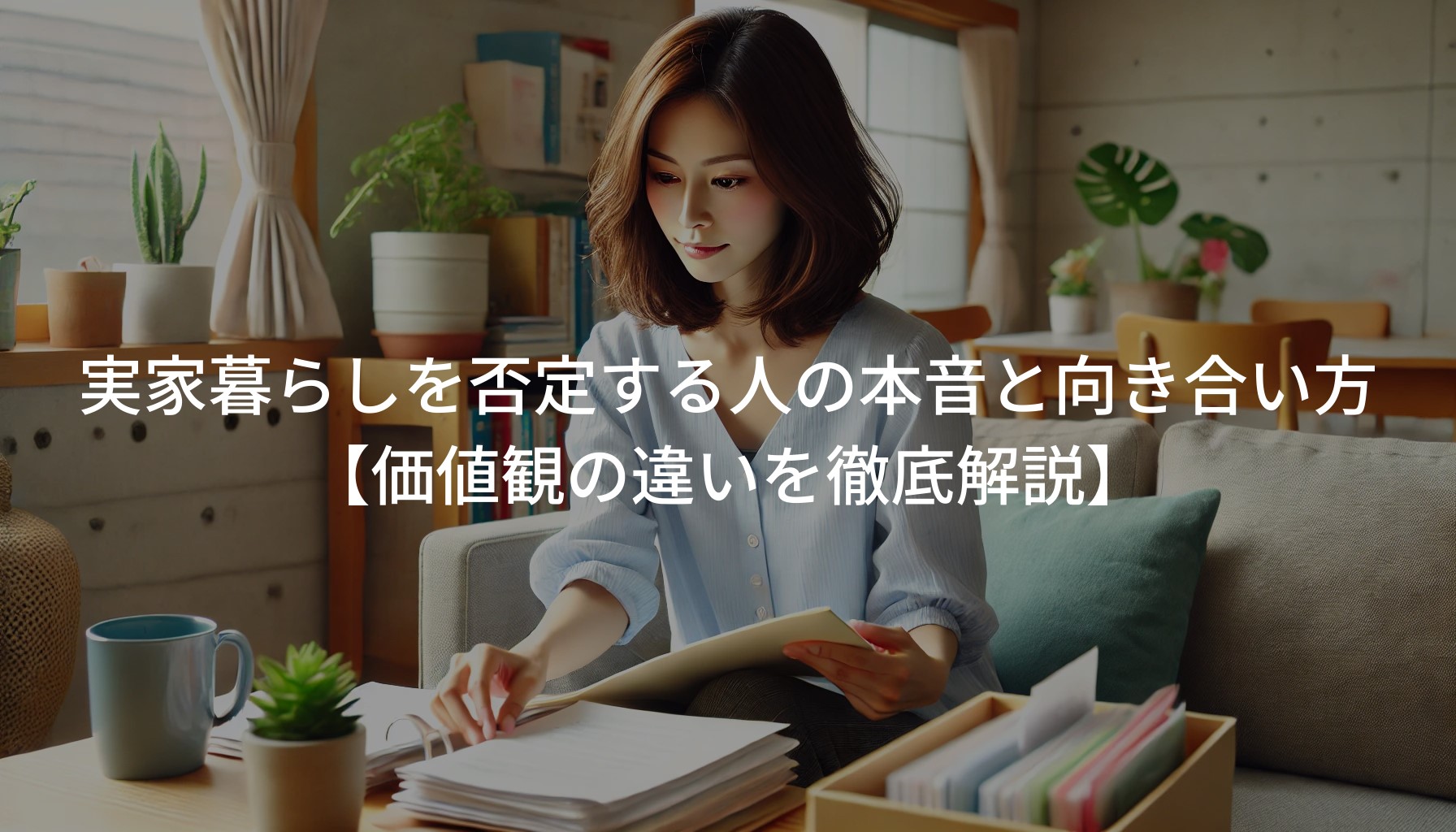 実家暮らしを否定する人の本音と向き合い方【価値観の違いを徹底解説】