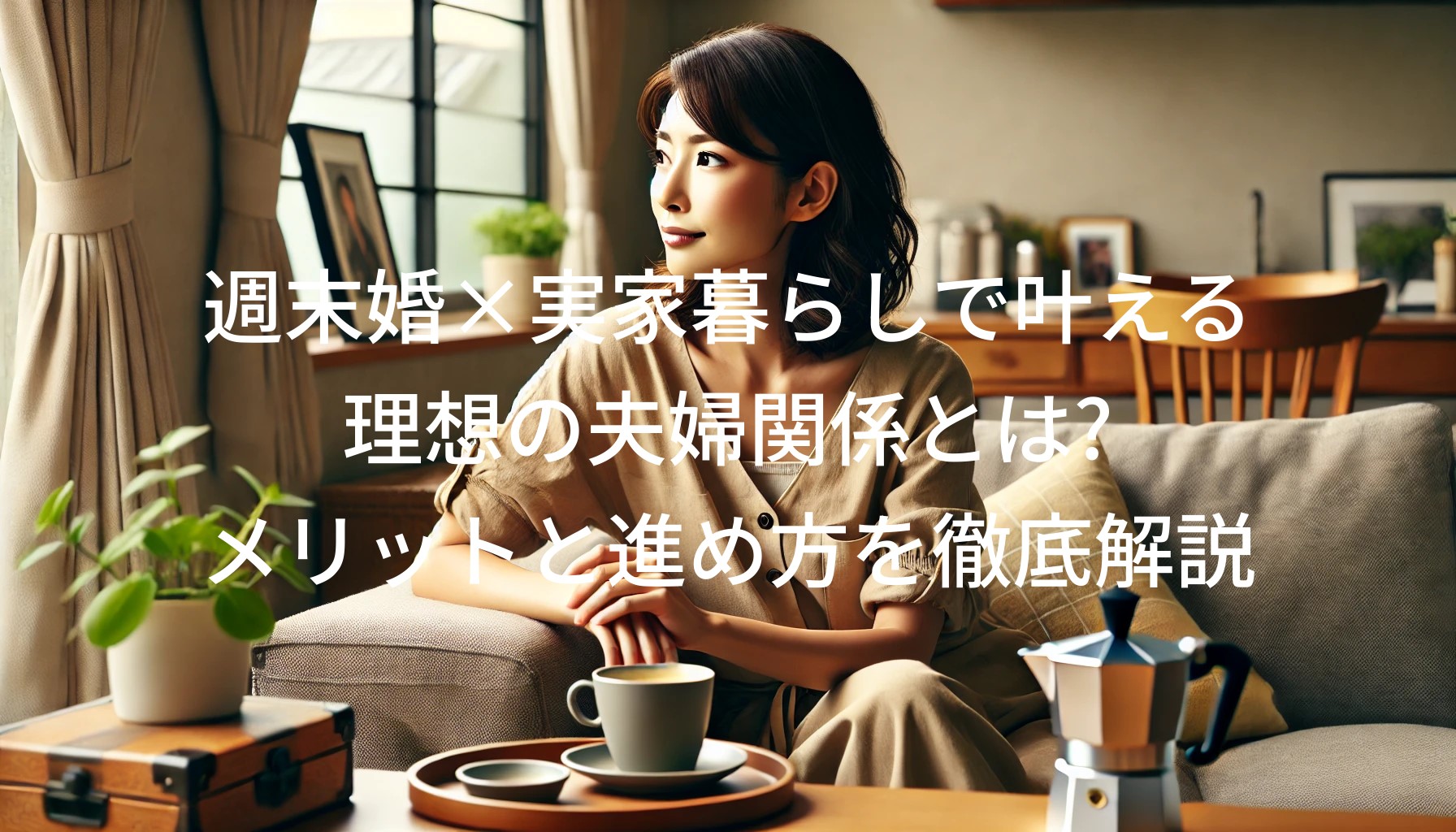 週末婚×実家暮らしで叶える理想の夫婦関係とは?メリットと進め方を徹底解説