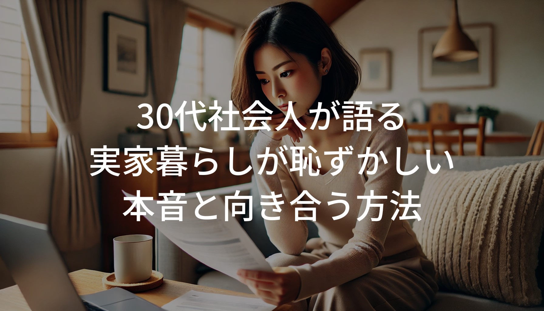 30代社会人が語る「実家暮らしが恥ずかしい」本音と向き合う方法