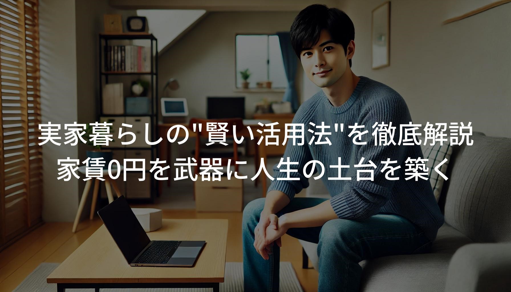 実家暮らしの"賢い活用法"を徹底解説 ～家賃0円を武器に人生の土台を築く～